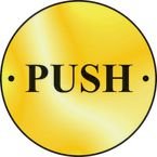 Push Door Disc - Pss (75 mm Dia)