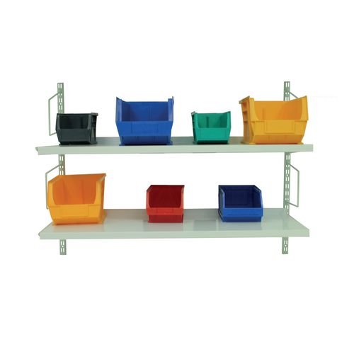Wall Mounted Shelving Kit With Bookends - H X W X D mm: 430 X 1000 X 370