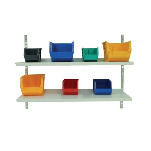 Wall Mounted Shelving Kit Without Bookends - H X W X D mm: 430 X 1000 X 270