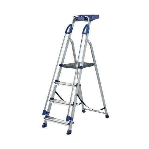 Platform Step Ladder, 4 Treads, En-131 Professional
