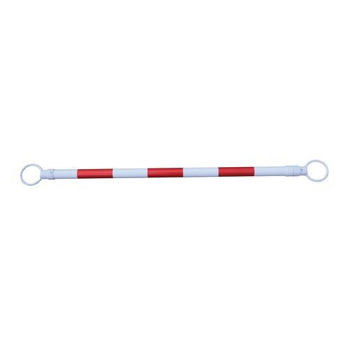 Retractable barrier pole for cones