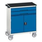 Verso Drawer Cabinet H X W X D 965 X 800 X 550 Mm, with 2 Drawers & Cupboard