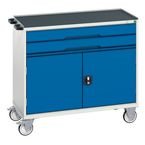 Verso Drawer Cabinet H X W X D 965 X 1050 X 550 Mm, with 2 Drawers & Cupboard