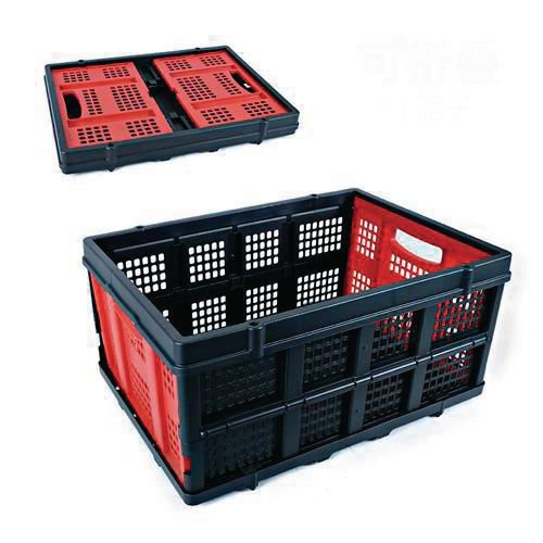 Compact folding sack truck with container clip