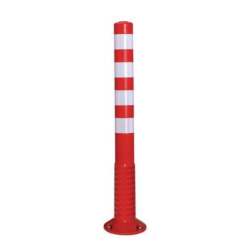 Flexible traffic post