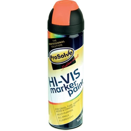 Prosolve Hi-Vis Marker 500Ml Orange - Box Of 12