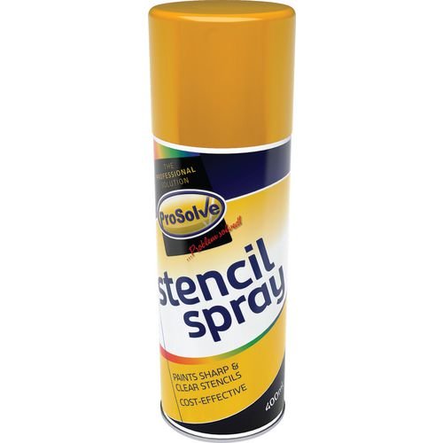 Prosolve Stencil Spray 400Ml Yellow - Box Of 12
