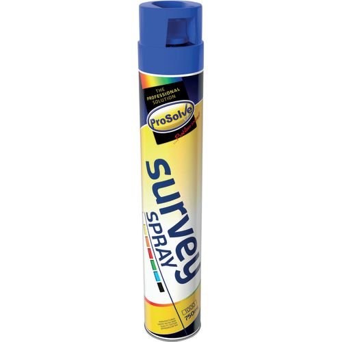 Prosolve Survey Marker Blue 750 Ml - Box Of 12