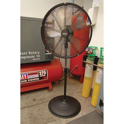 High velocity oscillating pedestal fan - 20in