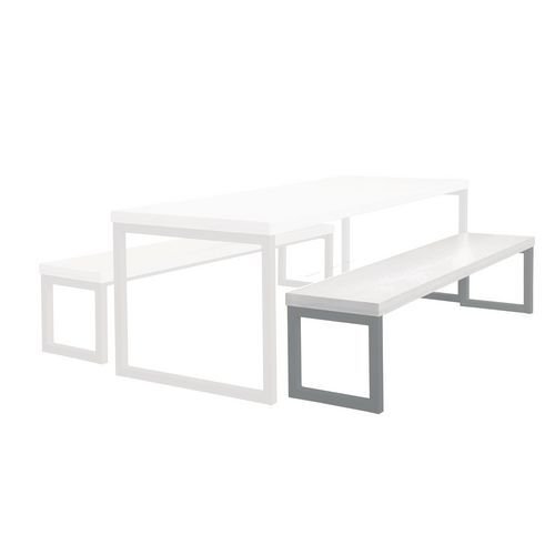 Welded table and bench set