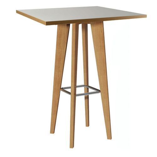 Oak poseur table