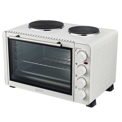 30L Electric mini oven with 2 hotplates