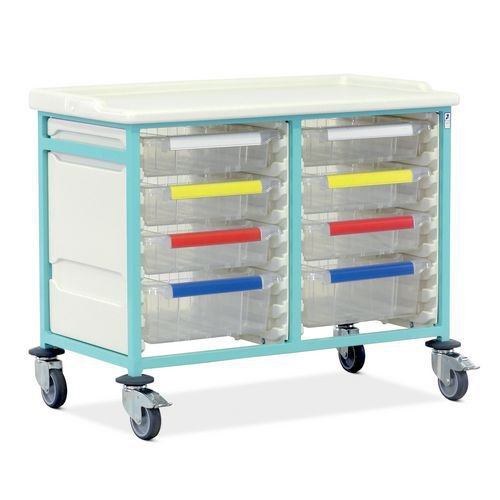 Caretray™ procedure trolleys with trays