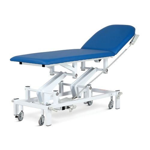 Couch - Variable Height - Two Section - Electric - Handswitch - Vinyl - Bristol Blue