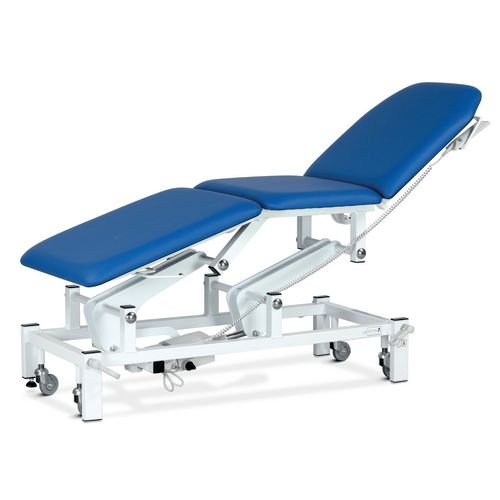 Couch - Variable Height - Three Section - Electric - Handswitch - Vinyl - Bristol Blue