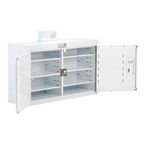 Cabinet - Drug - 600 X 300 X 600 mm - Sngldr - Light - 3 X 255 Full Shelves - Capacity 32 - Rh Dr
