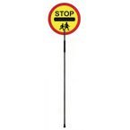 Stop Childrencrossing Lollipop Sign