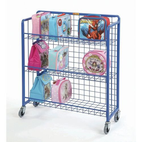 School lunch box trolleys