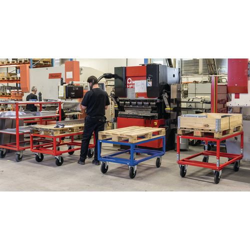 Konga height adjustable pallet dollies - UK pallet size