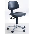 Low Heavy Duty 160 Kg / 25 Stone Operator Polyurethane Chair