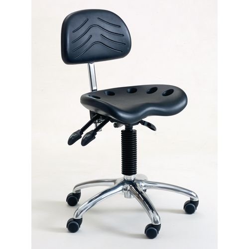 Deluxe Posture Stool With Back Rest