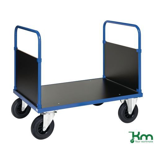 Konga heavy duty platform trucks, double ended, braked