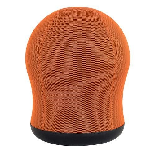 Zenergy swivel exercise ball chair orange, mesh fabric