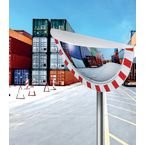 Wide Angle Traffic Mirror