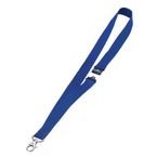 Textile Name Badgenecklace, Blue, Pack of 10