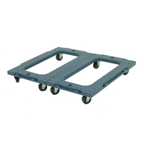 Interconnecting open plastic dolly