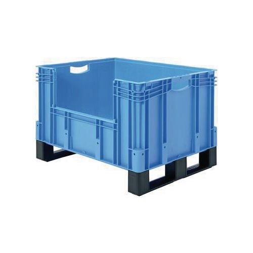 Heavy duty stacking containers