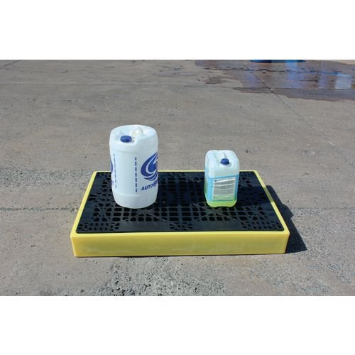 Polyethylene sump pallets - 1 to 4 drum capacity