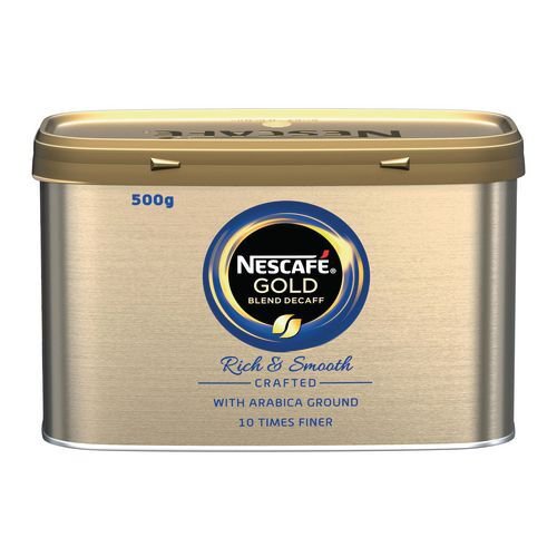 Nescafe gold blend decaf coffee granuals