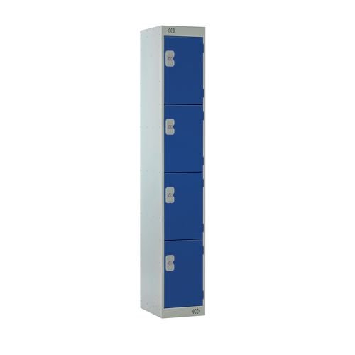 Locker Four Door1800X300X450 - Blue Door