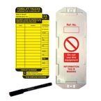Forklift Tag Kit (10 Assettagmax Holders, 10 Inserts, 1 Pen) Boxed
