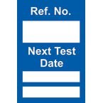 Next Test Mini Taginsert - Blue (pack of 20)