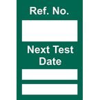 Next Test Mini Taginsert - Green (pack of 20)