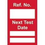 Next Test Mini Taginsert - Red (pack of 20)