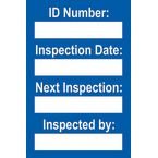 Harness Mini Tag Insert- Blue (pack of 20)