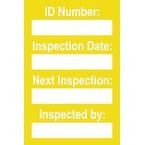 Harness Mini Tag Insert- Yellow (pack of 20)