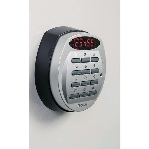 Phoenix World Class Vertical Fire File Fs2254E 4 Drawer Filing Cabinet With Electronic Lock