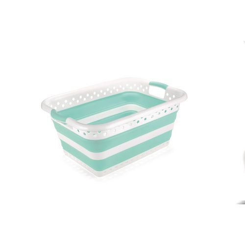 Collapsible laundry basket