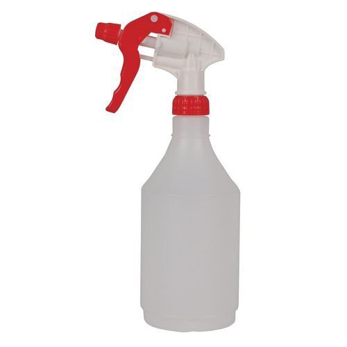 Colour coded trigger spray bottles, Red