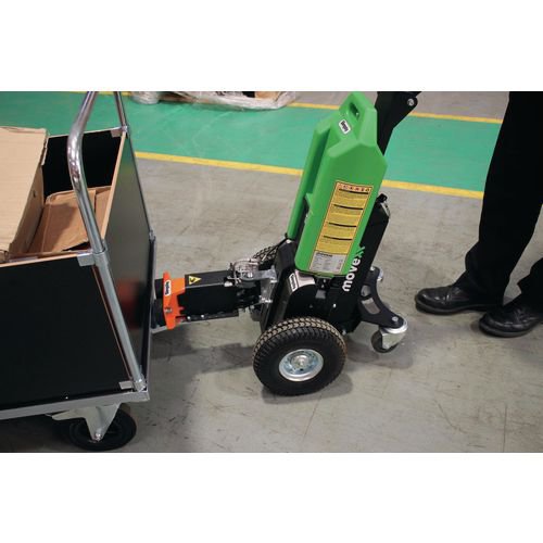Movexx electric drive tug with powered clamping hook