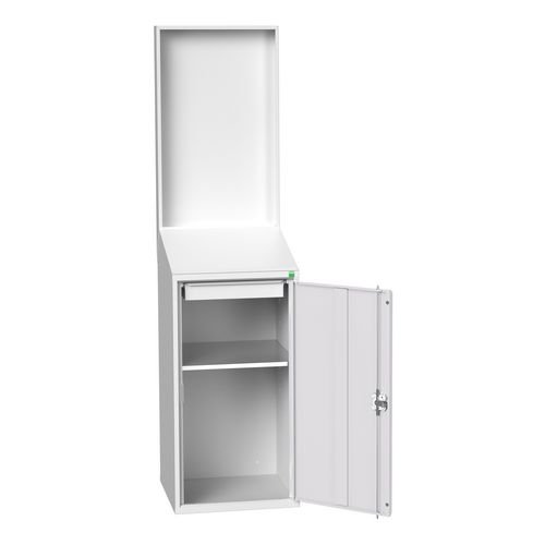 Information Station 500mm Wide - Light Grey