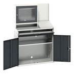 Computer Workstation - Anthracite