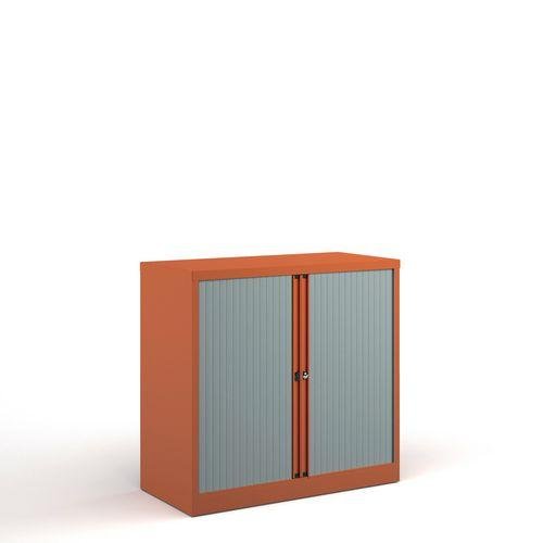 Bisley steel tambour storage cupboard