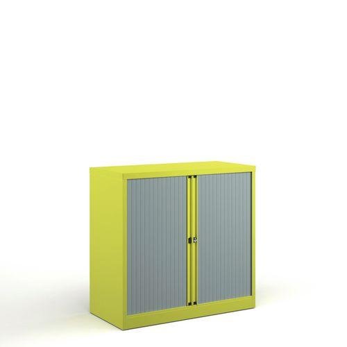 Bisley steel tambour storage cupboard