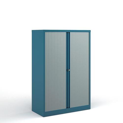Bisley steel tambour storage cupboard