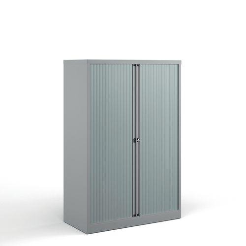 Bisley steel tambour storage cupboard